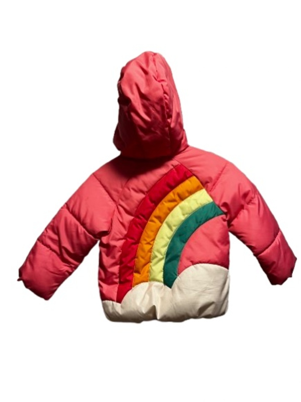 Old Navy Kids Coral Pink Puffer Jacket
